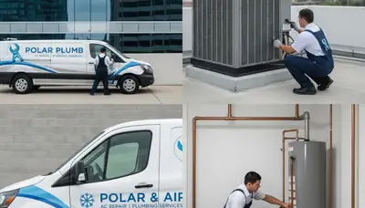 Professional plumber fixing pipes in Portland, OR for Five Star Cooling plumbing services